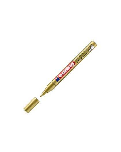 Marcatore EDDING 751 punta fine vernice oro
