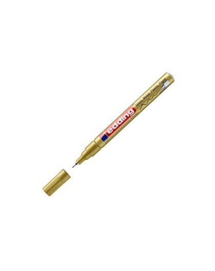 Marcatore EDDING 780 punta extra fine vernice oro