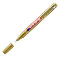 Marcatore EDDING 780 punta extra fine vernice oro