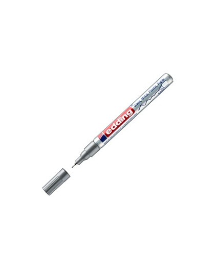 Marcatore EDDING 780 punta extra fine vernice argento