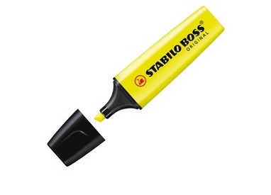 EVIDENZIATORE STABILO BOSS GIALLO 70/24