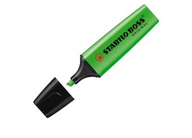 EVIDENZIATORE STABILO BOSS VERDE 70/33