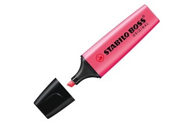 EVIDENZIATORE STABILO BOSS ROSA 70/56