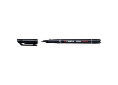 PENNARELLO STABILO OHPEN 841 PERMANENTE SUPERFINE NERO
