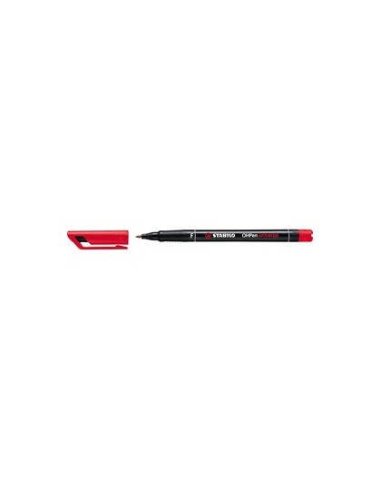 PENNARELLO STABILO OHPEN 842 PERMANENTE FINE ROSSO