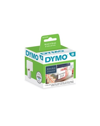 ROTOLO 320 ETICHETTE DIM.54X70MM DISCHETTI X LW 990150