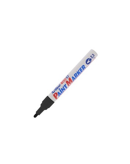 Marcatore artline A 400 punta tonda a vernice nero
