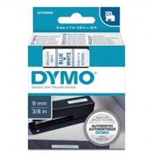 NASTRO DYMO TIPO D1 (9MMX7M) BLU/BIANCO 409140