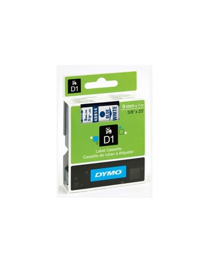 NASTRO DYMO TIPO D1 (9MMX7M) ROSSO/BIANCO 409150