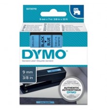 NASTRO DYMO TIPO D1 (9MMX7M) NERO/BLU 409160