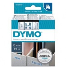 NASTRO DYMO TIPO D1 (12MMX7M) BLU/BIANCO 450140