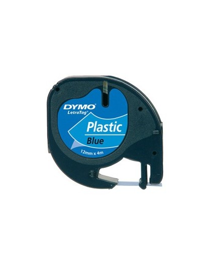 NASTRO IN PLASTICA DYMO LETRATAG 12MMX4M BLU 912050