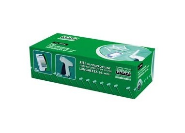SCATOLA 5000 FILI IN PP 65MM PER SPARAFILI 5260 LEBEZ