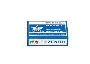 SCATOLA 1000 PUNTI ZENITH 130/E (6/4) IN ACCIAIO NATURALE