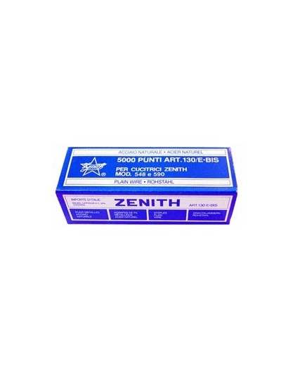 SCATOLA 5000 PUNTI ZENITH 130/E BIS (6/4) IN ACCIAIO NATURALE