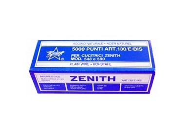 SCATOLA 5000 PUNTI ZENITH 130/E BIS (6/4) IN ACCIAIO NATURALE
