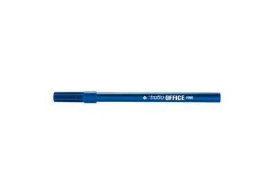 SCATOLA 12 PENNARELLI TRATTO OFFICE FINE BLU