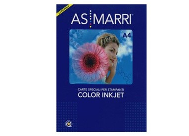 Carta patinata bifacciale inkjet A4 120gr 50Fg DUO COLOR GRAPHIC 8167 ASMarri