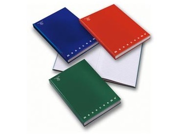 QUADERNO A5 CARTONATO 60fg+2 80gr 4mm MONOCROMO PIGNA