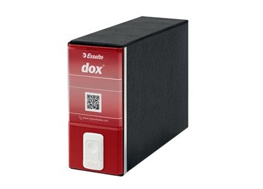 Registratore Dox 3 rosso dorso 8cm f.to memorandum Esselte