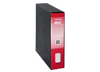 Registratore Dox 9 rosso 35x31,5cm dorso 8cm Esselte