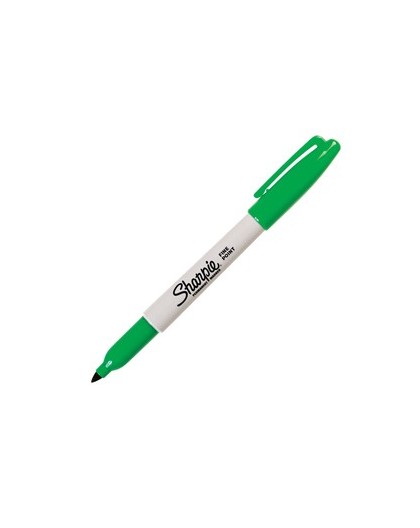 MARCATORE SHARPIE VERDE PERMANENTE P.FINE