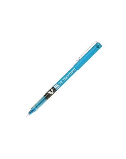 ROLLER HI-TECPOINT V5 AZZURRO PILOT