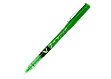 ROLLER HI-TECPOINT V7 VERDE PILOT