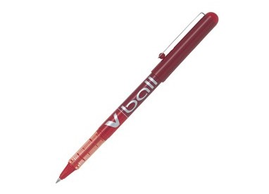 ROLLER V-BALL ROSSO 0.5MM PILOT