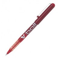 ROLLER V-BALL ROSSO 0.5MM PILOT