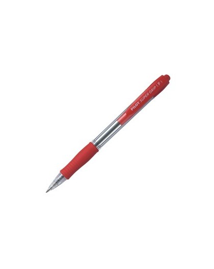 PENNA SFERA SCATTO SUPER GRIP ROSSO FINE 0.7MM PILOT