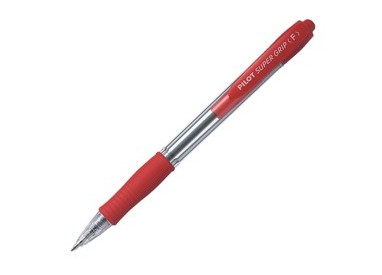 PENNA SFERA SCATTO SUPER GRIP ROSSO FINE 0.7MM PILOT