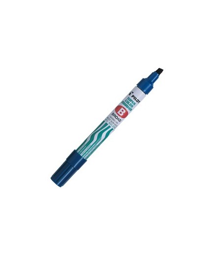 Marcatore SUPER COLOR PERMANENT punta scalpello blu PILOT