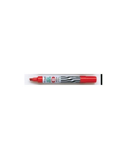 Marcatore SUPER COLOR PERMANENT punta scalpello rosso PILOT