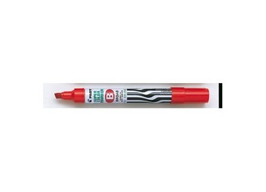 Marcatore SUPER COLOR PERMANENT punta scalpello rosso PILOT