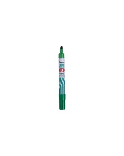 Marcatore SUPER COLOR PERMANENT punta scalpello verde PILOT