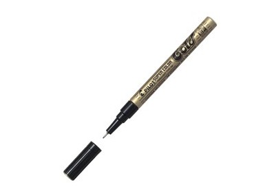 Marcatore SUPER COLOR punta extra fine vernice gold PILOT