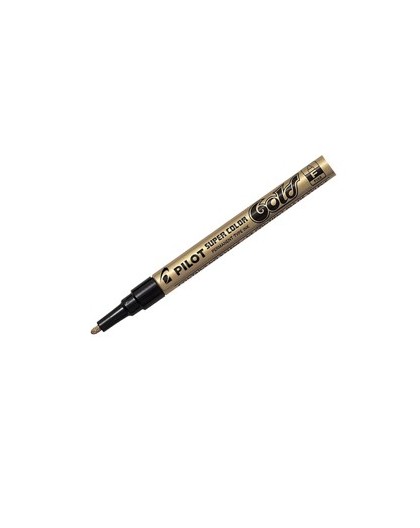 Marcatore SUPER COLOR punta fine vernice gold PILOT