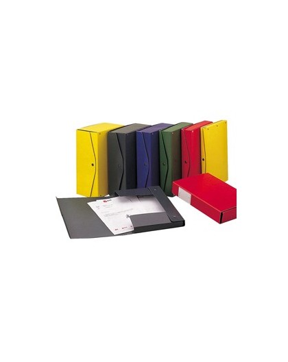 Scatola archivio PROJECT 6 verde 25x35cm dorso 6cm KING MEC