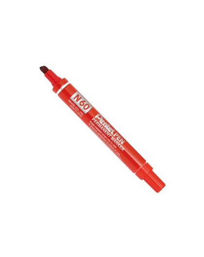 MARCATORE PENTEL PEN N60 ROSSO P.SCALPELLO