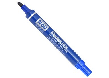 MARCATORE PENTEL PEN N60 BLU P.SCALPELLO