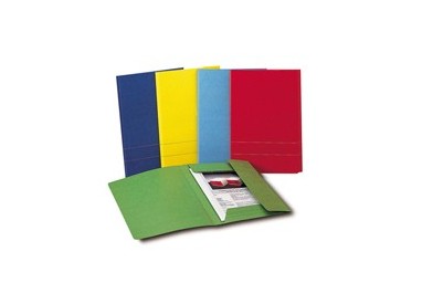 CARTELLINA 3 LEMBI KING CART ROSSO 24.3X34CM