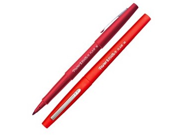 PENNARELLO FLAIR NYLON ROSSO PUNTA 1.1MM PAPERMATE