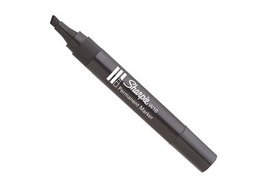 MARCATORE PERMANENTE W10 NERO P.SCALPELLO SHARPIE