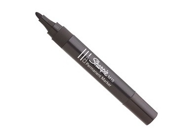 MARCATORE PERMANENTE M15 NERO P.TONDA SHARPIE