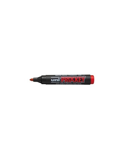Marcatore UNI PROCKEY M122 p.tonda rosso UNI MITSUBISHI