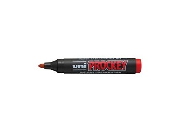 Marcatore UNI PROCKEY M122 p.tonda rosso UNI MITSUBISHI