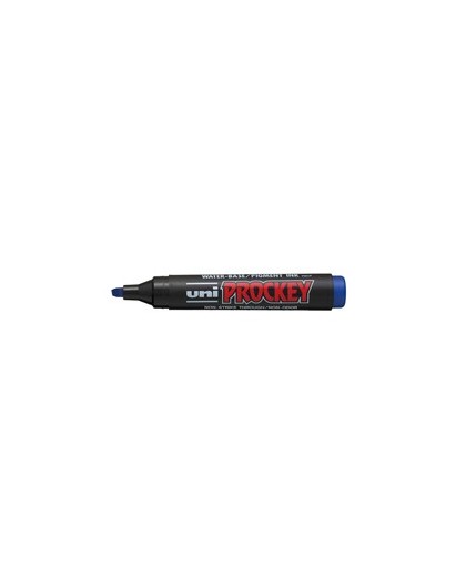 Marcatore UNI PROCKEY M126 p.scalpello blu UNI MITSUBISHI