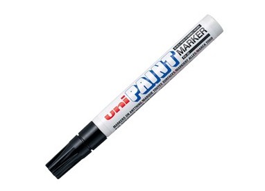 Marcatore UNI PAINT PX20 punta conica 2,8mm nero UNI MITSUBISHI