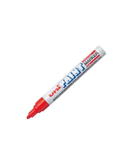 Marcatore UNI PAINT PX20 punta conica 2,8mm rosso UNI MITSUBISHI